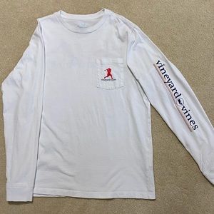 Vineyard Vines boys long sleeve lacrosse tee